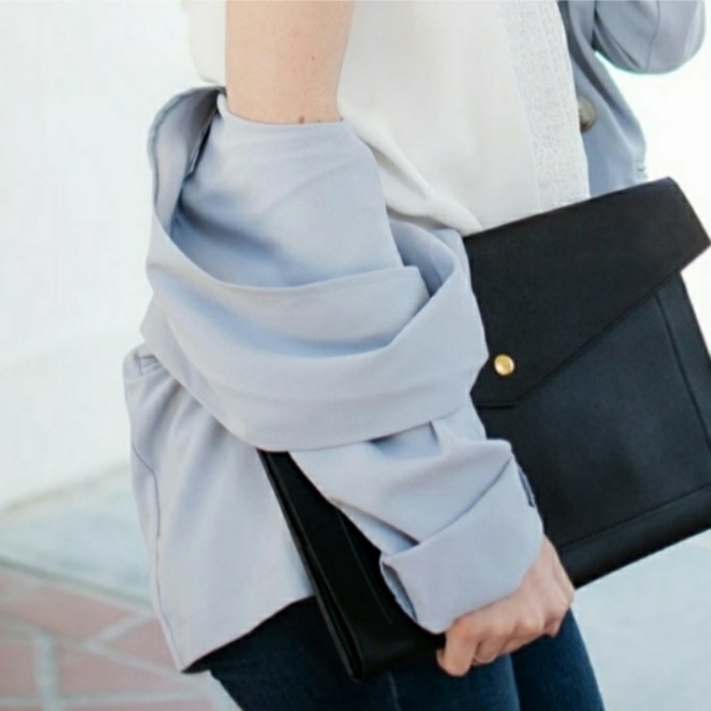 Glass Ladder Company The Megan Large Portfolio Clutch
